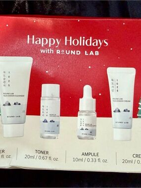 Round Lab skincare kit